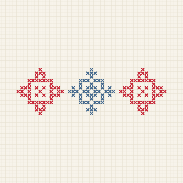Sibmacher Band, cross stitch preview